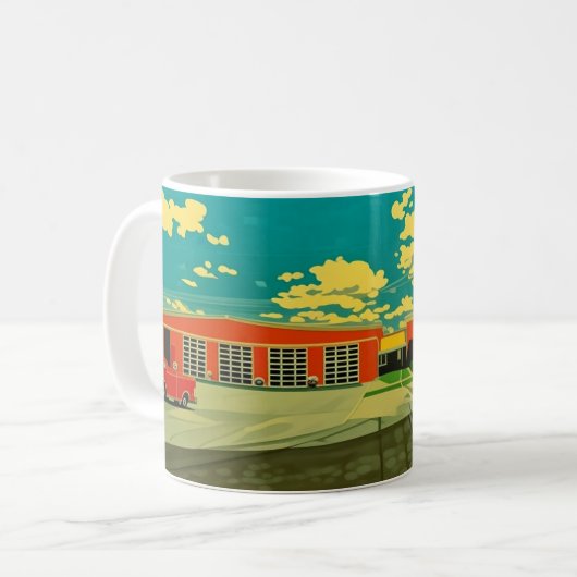 Firehouse - Custom Coffee Mug Koffiemok (Voorkant links)
