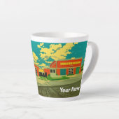 Firehouse - Custom Latte Mug Latte Mok (Rechterhoek)