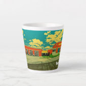 Firehouse - Custom Latte Mug Latte Mok (Voorkant)