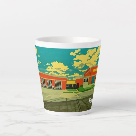 Firehouse - Custom Latte Mug Latte Mok (Voorkant)