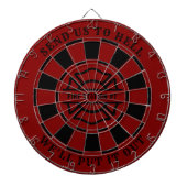 Firehouse Fire Station Fireman Dartboard en Darts Dartbord (Voorkant)