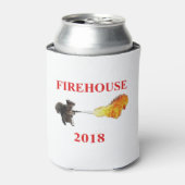 Firehouse Koelbox met Word Cloud Blikjeskoeler (Blikje Voorkant)