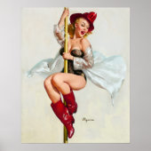 Firehouse Pin Up Poster (Voorkant)