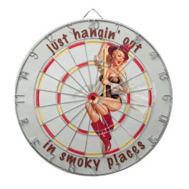 Firehouse PinUp Fireman's Dartboard Dartbord