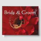 Firelight cactus flower gastenboek (Voorkant)