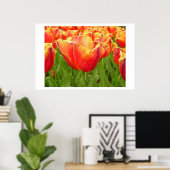 Firelight Tulip print (Thuiskantoor)