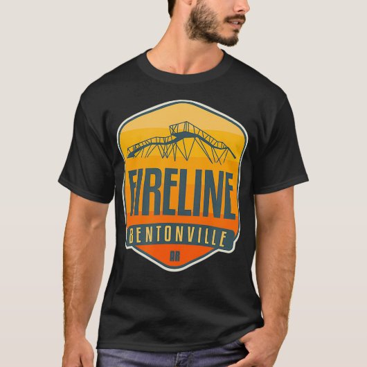 Fireline  Bentonville, Arkansas  T-shirt (Voorkant)