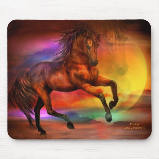 Firelite Art Mousepad Muismat (Voorkant)
