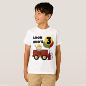 Fireman 3rd Birthday T-shirts en geschenken (Voorkant volledig)