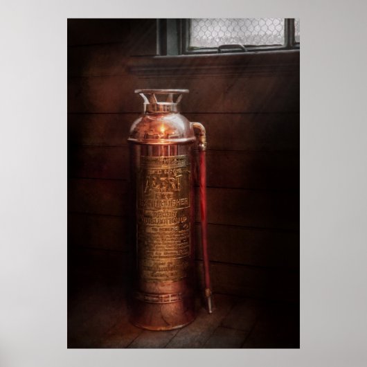 Fireman - Alert Poster (Voorkant)