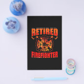 Fireman American Flag Red Line US brandweerman Flyer (Enkel)