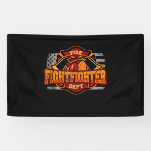 Fireman American Flag Red Line US Firefighter Gift Spandoek