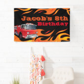 Fireman Birthday Party Spandoek (Insitu)