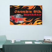 Fireman Birthday Party Spandoek (Beurs)