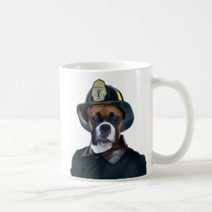Fireman Boxer Dog Mok