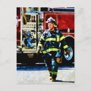 Fireman Briefkaart