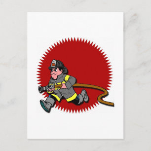 Fireman Briefkaart
