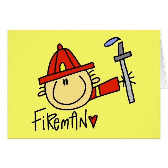 Fireman Cards (Voorkant Horizontaal)