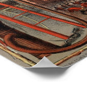 FIREMAN Certificate CUSTOMIZE PERSONALIZE Poster (Hoek)