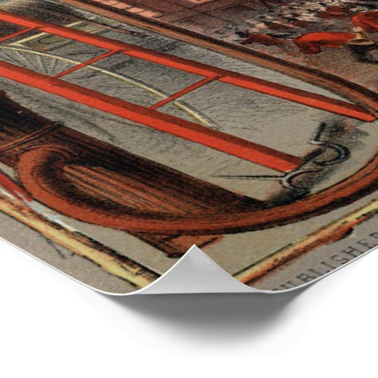 FIREMAN Certificate  Fire Department Poster (Hoek)