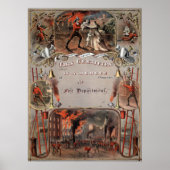 FIREMAN Certificate  Fire Department Poster (Voorkant)