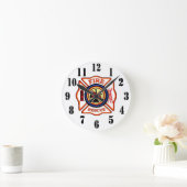 FIREMAN CLOCK RONDE KLOK (Huis)