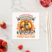 Fireman Donkey Paper Napkin Servet (Insitu)