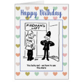 Fireman en politieman Deel een Joke (Voorkant)