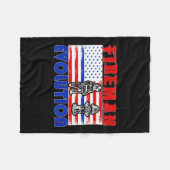 Fireman Evolution Fireman Gift Proud Firefighter Q Fleece Deken (Voorkant (Horizontaal))