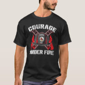Fireman Fire Rescue Firefighter Firefighting Firet T-shirt (Voorkant)