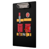 Fireman Firefighter Costume Halloween Klembord (Links)