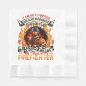 Fireman Firefighter Servet (Voorkant)