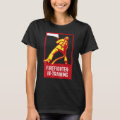 Fireman Firefighter T-shirt (Voorkant)