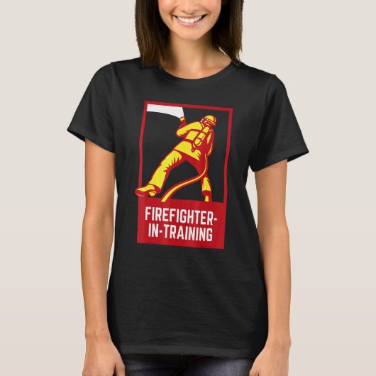 Fireman Firefighter T-shirt (Voorkant)