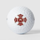 Fireman Golfballen (Voorkant)