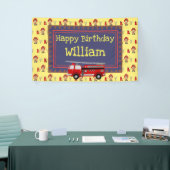 Fireman Happy Birthday Spandoek (Beurs)