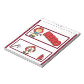 Fireman Hero Kinder Snoep Bar Wrapper Party Favor Notitieblok (Linkerzijde)