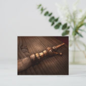 Fireman - Het is beleefd om te wijzen Briefkaart (Staand voorkant)