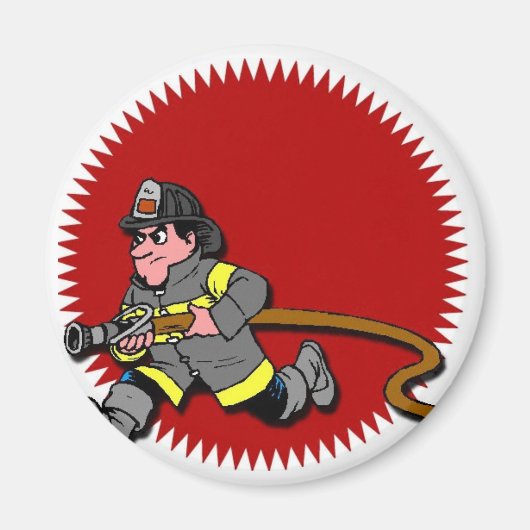 Fireman Magneet (Voorkant)