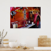 Fireman - Motor nr. 2 Poster (Keuken)