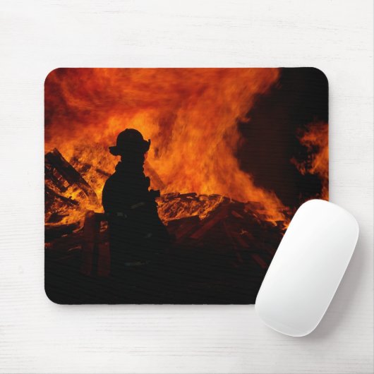 Fireman Mousepad Muismat (Met muis)