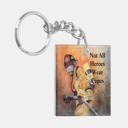 Fireman My Hero, Sleutelhanger van Custom Firefigh (Voorkant Links)