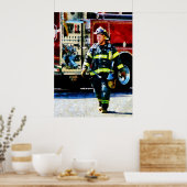 Fireman Poster (Keuken)