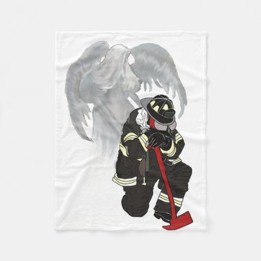 Fireman Prayers Fleece Deken (Voorkant)