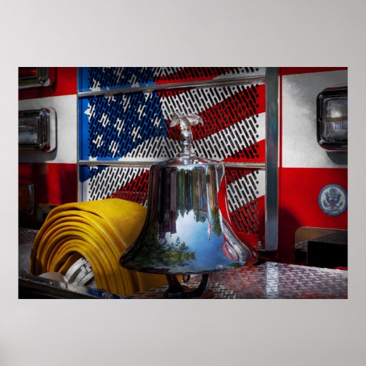 Fireman - Red Hot Poster (Voorkant)