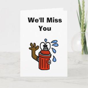 Fireman Retirement    CardCustomize it! Kaart