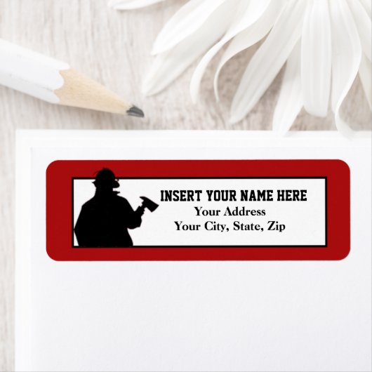 Fireman Return Address Label (Insitu)