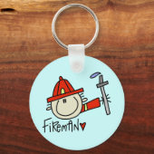 Fireman Sleutelhanger (Voorkant)