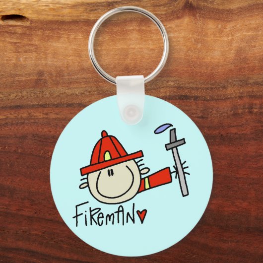 Fireman Sleutelhanger (Voorkant)