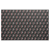 Fireman Thin Red Line American Flag Firefighter Stof (Fat Quarter)